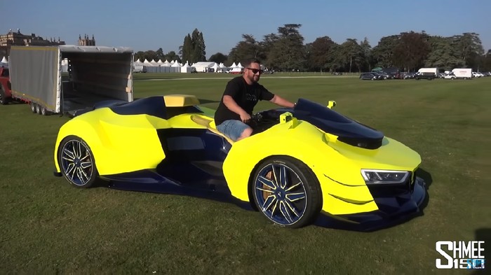 ATV ini pakai mesin dari supercar.