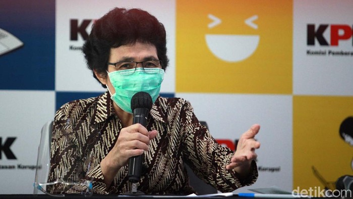 Dewan Pengawas KPK memberi keterangan pers terkait pelanggaran kode etik Ketua KPK Firli Bahuri. Seperti diketahui Firli Bahuri divonis melanggar kode etik.