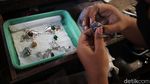 Geliat Perajin Perak Bertahan di Tengah Pandemi