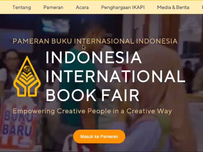 Indonesia International Book Fair (IIBF) 2020 Digelar Virtual