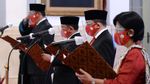 Jokowi Lantik Aggota Dewan Komisioner LPS Jokowi Lantik Aggota Dewan Komisioner LPS
