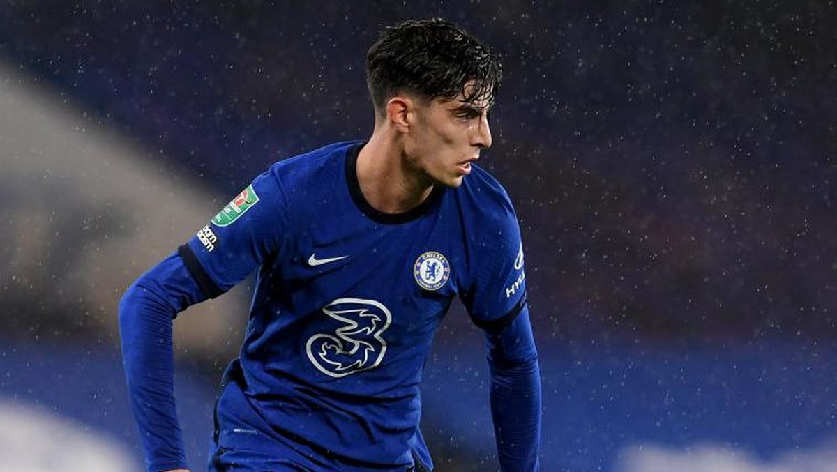 Kai Havertz dan Timo Werner disebut sudah mengecewakan Chelsea. (Foto: Neil Hall - Pool/Getty Images)