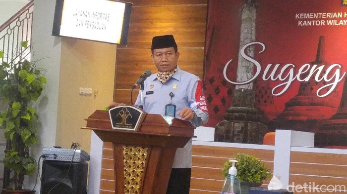 Kepala Kantor Wilayah Kementrian Hukum dan HAM Jateng Priyadi