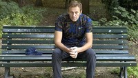 Navalny, 44, adalah kritikus Presiden Rusia Vladimir Putin. Dia dirawat sejak bulan lalu karena keracunan agen saraf Novichok. Navalny Instagram via AP.