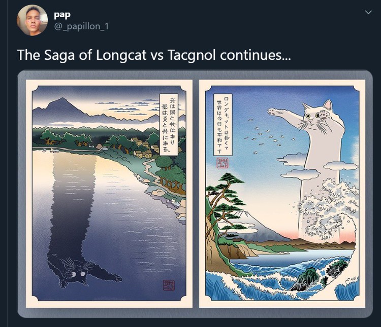Meme Longcat Meme mengharukan mengenang kepergian Longcat