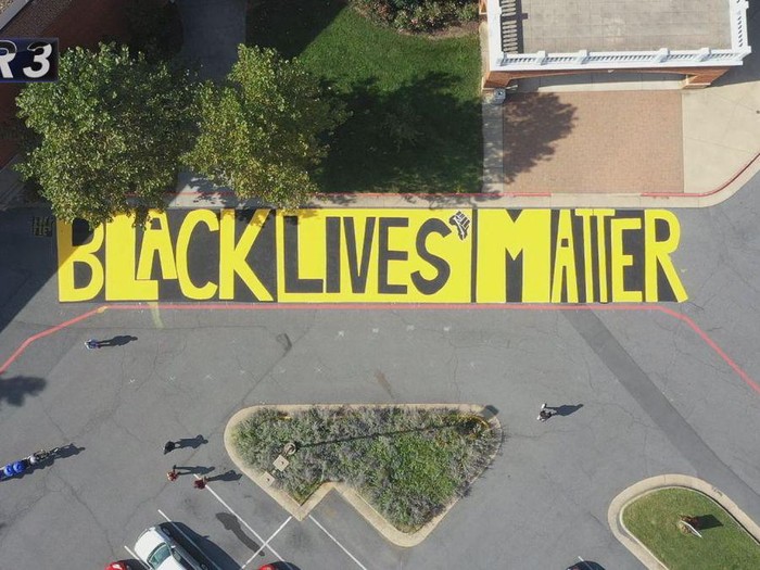 Mural Black Lives Matter Muncul Lagi