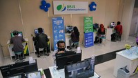 Direktur Kepesertaan BP Jamsostek, Ilyas Lubis, mengatakan keringanan itu berlaku mulai Agustus 2020 sampai Januari 2021. ANTARA FOTO/Arif Firmansyah