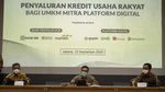 Penyaluran KUR Bagi Mitra Platform Digital