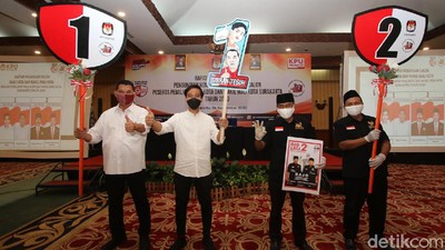 Pilkada Solo: Gibran-Teguh Nomor Urut 1, Bajo Nomor Urut 2