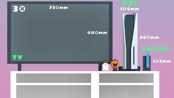 Begini kira kira penampakannya kalau dipajang di ruang televisi. Foto: Twitter