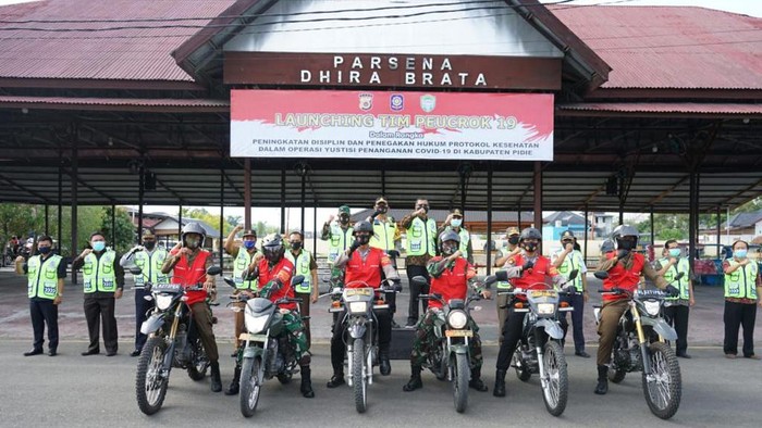 Tim pemburu pelanggar protokol kesehatan di Aceh (dok. Istimewa)