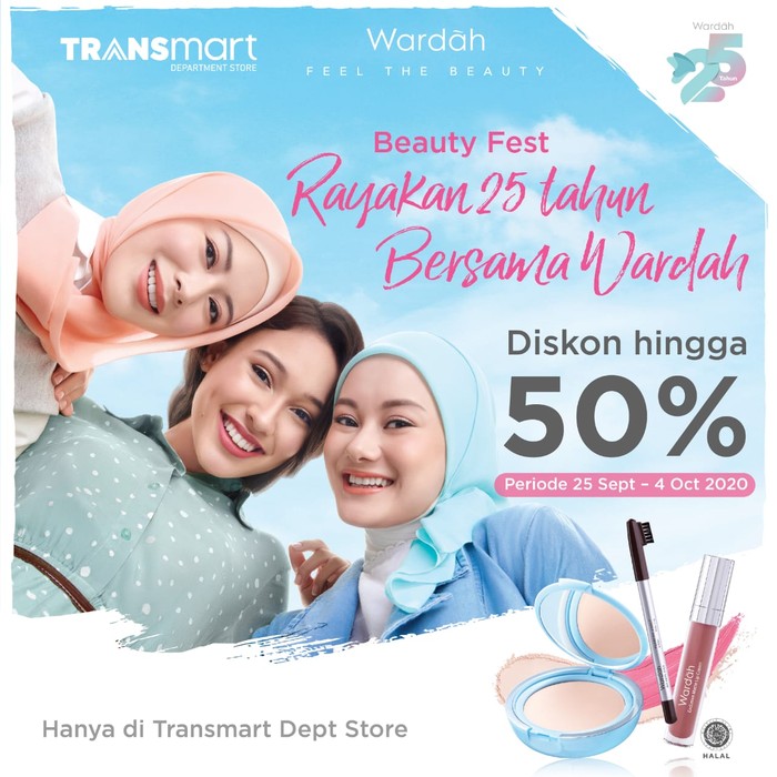 Ada Diskon 50% di Paragon Day-Beauty Fest di Transmart Carrefour