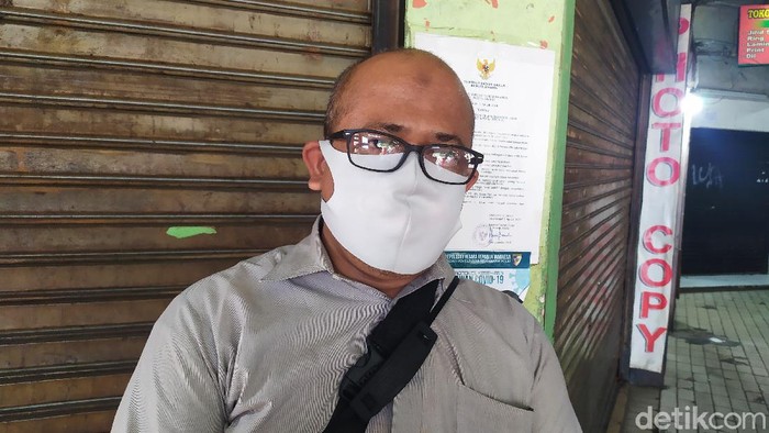 Kepala Pasar Slipi Jakbar, Ahmad Subhan