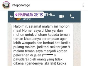Warga Ponorogo Dihebohkan Viral Begal Payudara