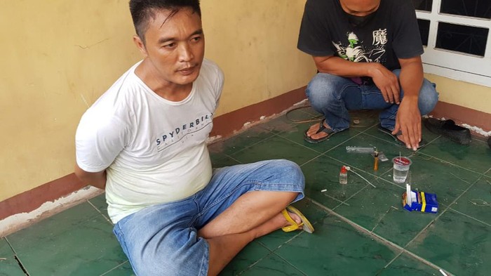Handy, Oknum ASN yang terangkap basah pesta sabu di rumah kosong