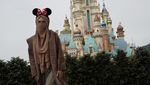Dibuka Lagi, Disneyland Hong Kong Diserbu Pengunjung