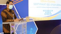 PT Kereta Api Indonesia (Persero) terus berkomitmen untuk mengatasi segala bentuk penyuapan di lingkungan perusahaan dan menjadi perusahaan publik yang menjalankan Good Corporate Governance (GCG) dengan baik.