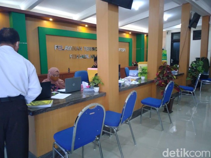 Kantor Pengadilan Agama kelas I B Blora, Jumat (25/9/2020).