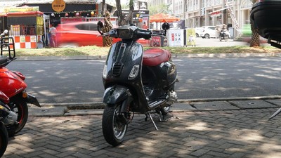 Potret Modifikasi Vespa Gading Marten