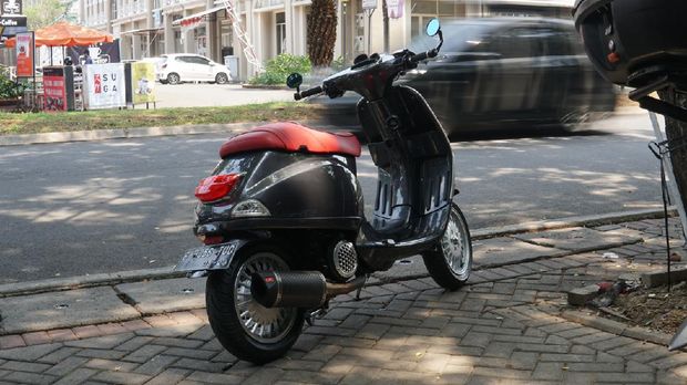 Modifikasi Vespa Gading Marten