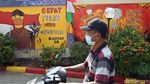 Mural Ajakan Patuhi Protokol Kesehatan