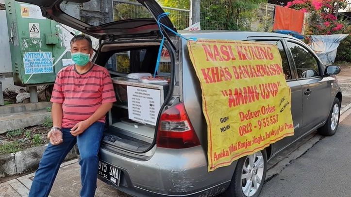 Korban PHK Jualan Nasi Kuning di Bogor Omzet Rp 17 Juta