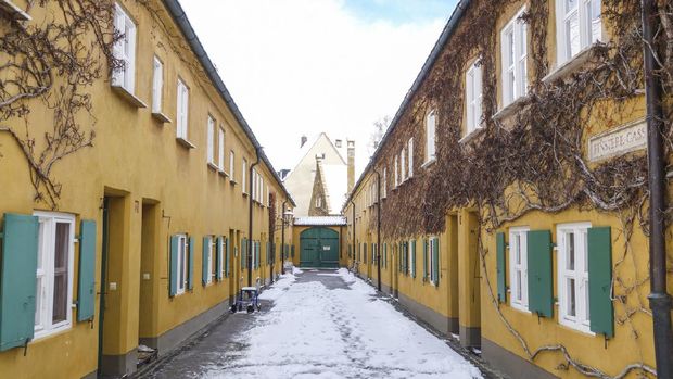 Perumahan Fuggerei di Jerman