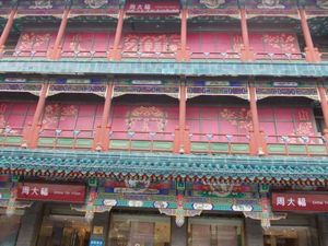 Potret Arsitektur Dinasti Qing di Qianmen Street Beijing