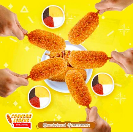 Rekomendasi jajan corn dog online
