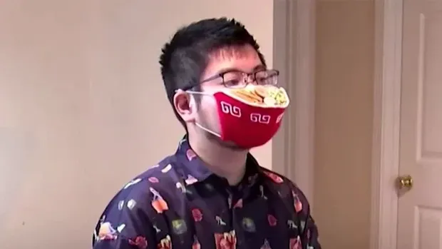 Seniman Jepang Takahiro Shibata Buat Masker Ramen 3D