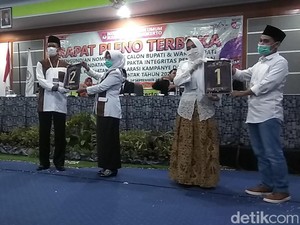 Langgar Prokes Saat Kampanye, 2 Paslon Pilbup Mojokerto Salahkan Masyarakat