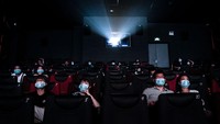 Fasilitas hiburan di Wuhan seperti bioskop sudah dibuka kembali. Getty Images/Getty Images  