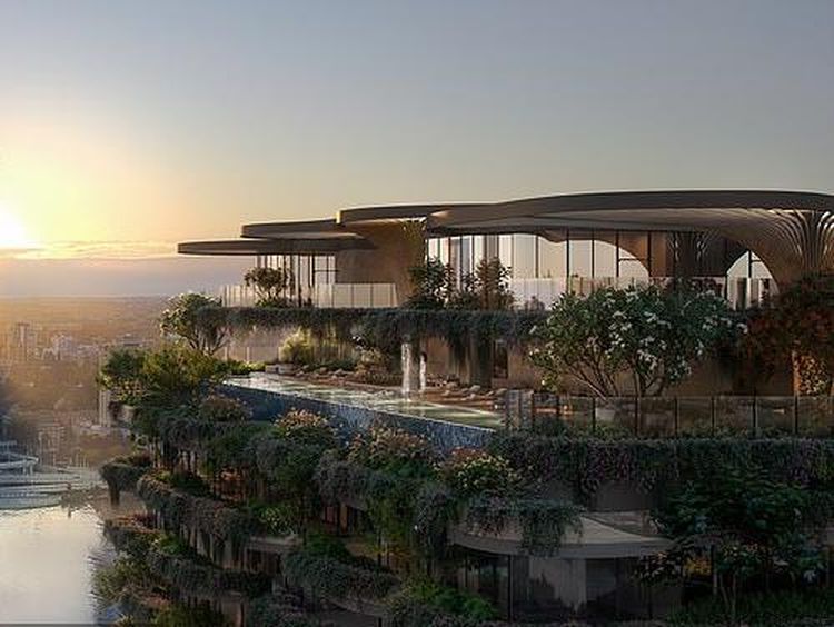 Foto: Ini Gedung Terhijau Sedunia, Ditanami 20 Ribu Pohon