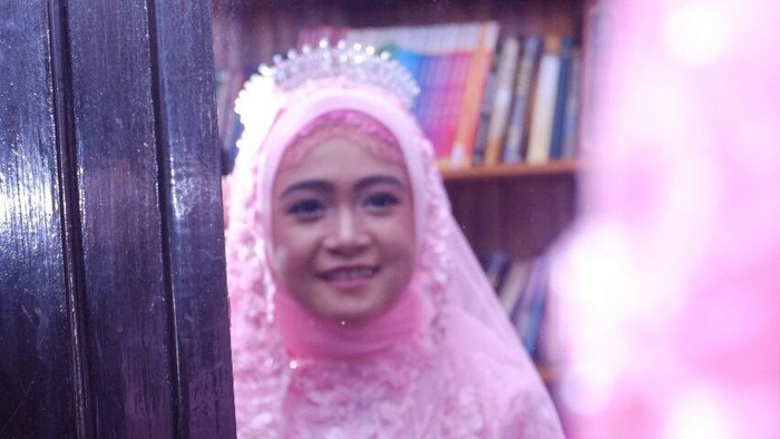Almarhumah Istri Ihsan, Amirah yang meninggal akibat terpapar virus Corona (COVID-19).