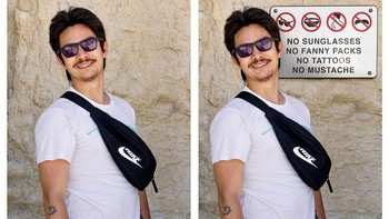 Minta dijadikan bad boy, inilah hasilnya. Foto: James Fridman