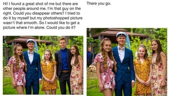 Ketika minta dihilangkan. Foto: James Fridman