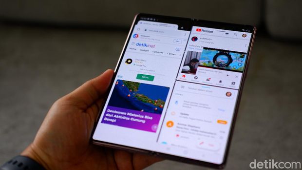 Samsung Galaxy Z Fold 2 Harga Spesifikasi Dan Desain