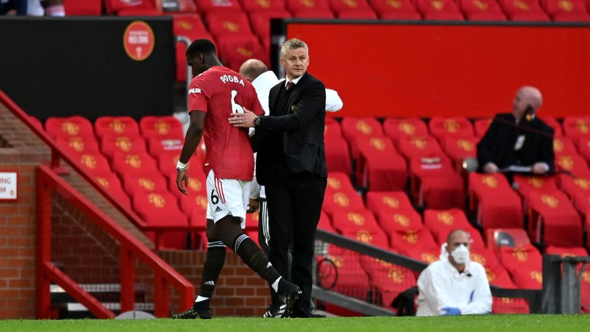 Ole Gunnar Solskjaer meminta gelandang-gelandang MU lebih produktif (Getty Images/Shaun Botterill)