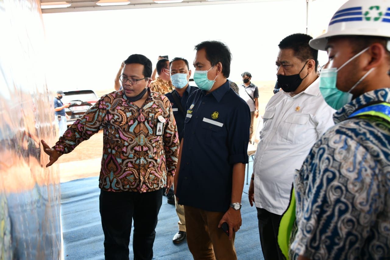 Percepat Realisasi Pembangunan Pipa Transmisi Cirebon-Semarang, Kepala BPH Migas dan Anggota Komisi VII DPR RI Kunjungi Bupati Batang dan KI Batang.