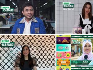 Gelar Semarak Kejar Super Diskon, GrabFood Undang 3 Presenter Kondang