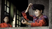 Bagi yang belum menikah, rambut biasanya disembunyikan di balik kain. (Getty Images/iStockphoto)