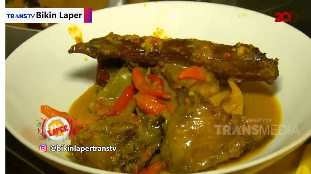 Bikin Laper! Mangut Pari dan Cakalang Cabe Ijo