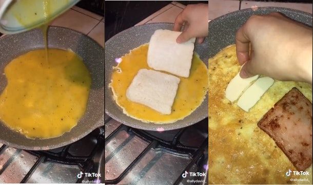 5 Sandwich Telur Ala TikTok