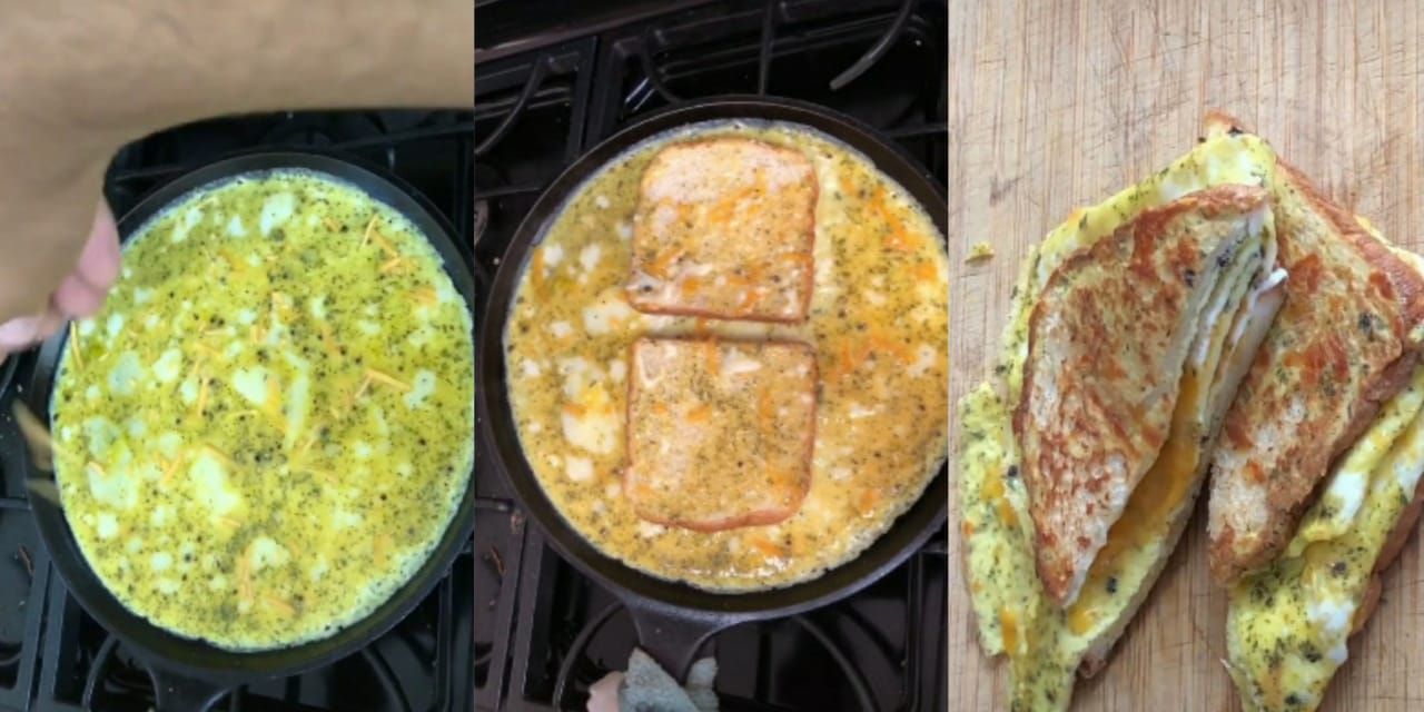 5 Sandwich Telur Ala TikTok