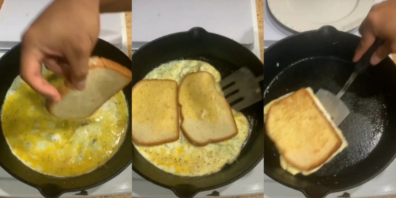 5 Kreasi Sandwich Telur Ala Tiktok Yang Mudah Dibuat