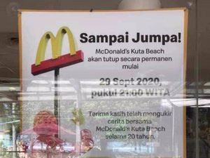 Tak Mau Seperti Sarinah, Satgas Akan Pantau Penutupan McD Kuta