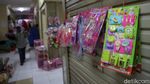 Pedagang di Pasar Gembrong Baru Terdampak Pandemi COVID-19