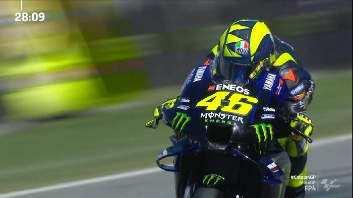 Rossi raih posisi ketiga di kualifikasi MotoGP Catalunya