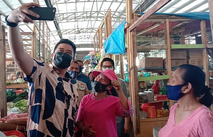 Bobby saat kampanye di Medan (Ahmad Arfah-detikcom)