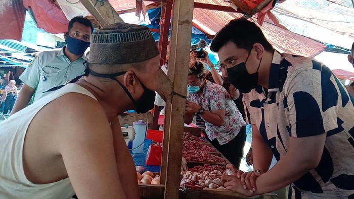 Bobby saat kampanye di Medan (Ahmad Arfah-detikcom)